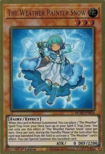 雪天気シエル/The Weather Painter Snow 【プレミアムゴールドレア