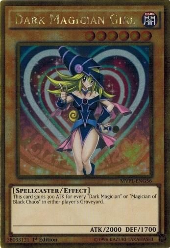 ブラック・マジシャン・ガール/Dark Magician Girl【ゴールドレア