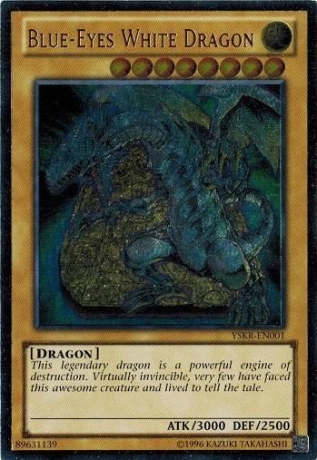 青眼の白龍/Blue-Eyes White Dragon【アルティメットレア