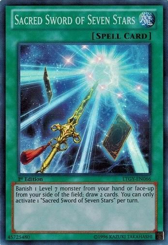 Amazon.co.jp: 遊戯王 LTGY-JP066-SR 《七星の宝刀》 Super : ホビー