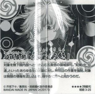 領域展開「無量空処」(五条悟)【特級レア】 - トレカ道