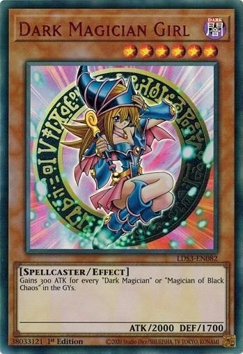 ブラック・マジシャン・ガール/Dark Magician Girl【ウルトラレア 赤