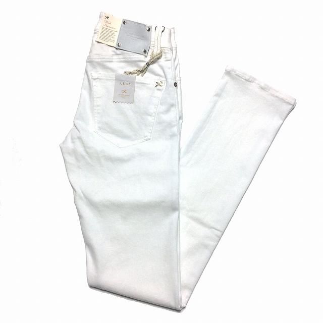 Tramarossa LEONARDO ホワイト　デニム tramarossa トラマロッサ 24.7 ストレッチデニム LEONARDO SLIM