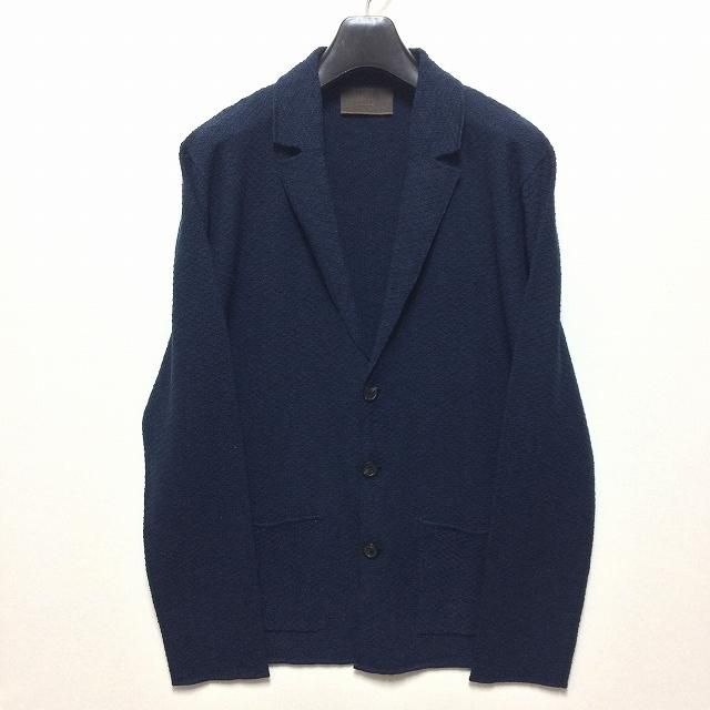 Altea アルテア 46サイズ ストライプ ニット ジャケット