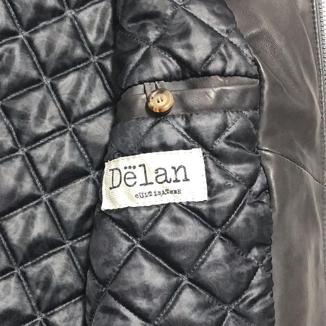 DELAN デラン レザー ジャケット　シングル