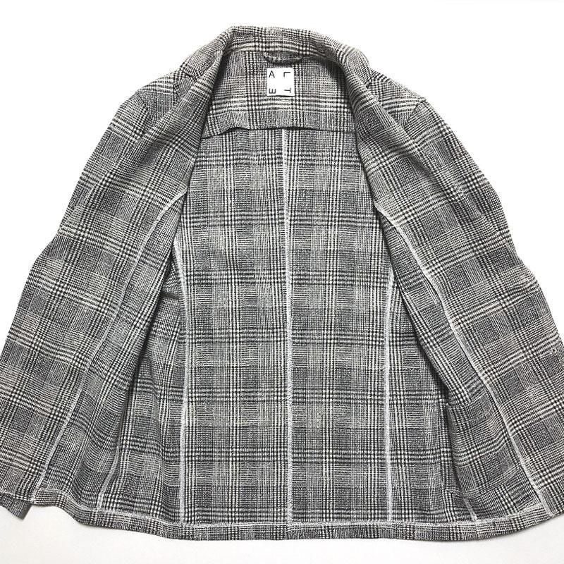 アルテア　コッパー　ジャケット ALTEA アルテア COPPER コッパー ブークレ グレンチェック 2B