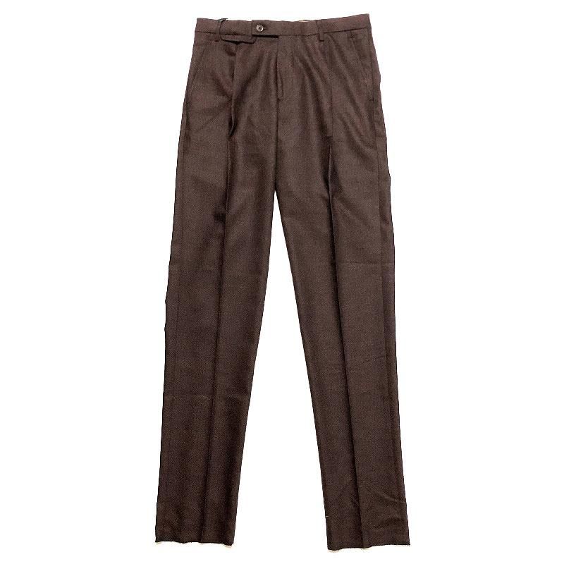 【美品】ベルウィッチ 46 ウールフランネルスラックス ニューグラッパ 美品】ベルウィッチ 46 ウールフランネルスラックス ニューグラッパ