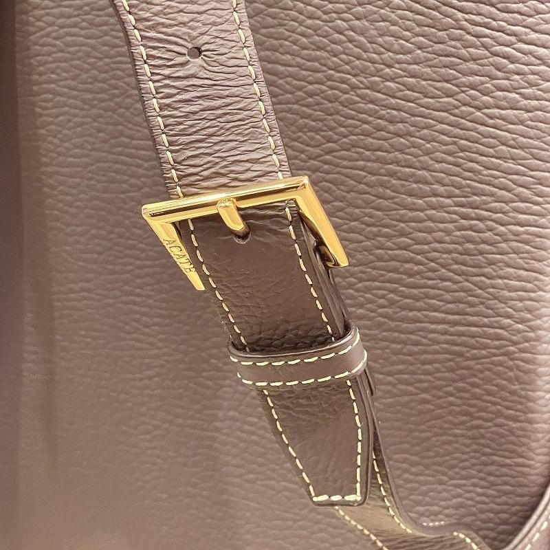 ACATE アカーテ BIZE DARK BROWN シュリンクレザー バックパック