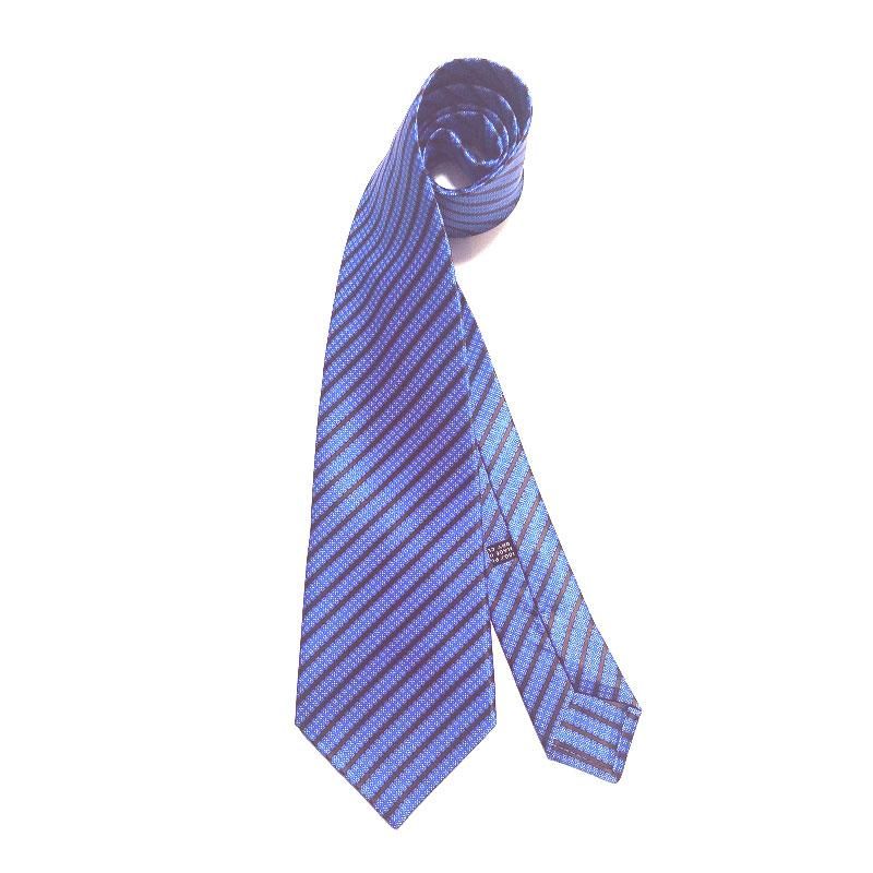 【美品】ステファノリッチSTEFANO RICCI  レジメンタルネクタイ STEFANO RICCI ステファノリッチ ネクタイ メンズ / シルク ジャ
