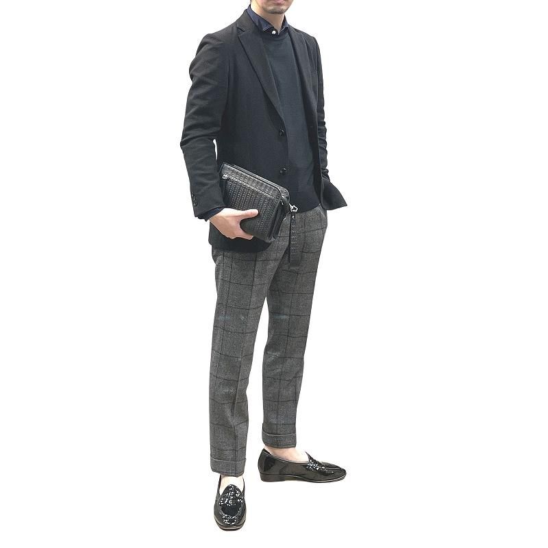 ZANELLATO ザネラート NENO BANTU CASHMERE BLANDINE NERO