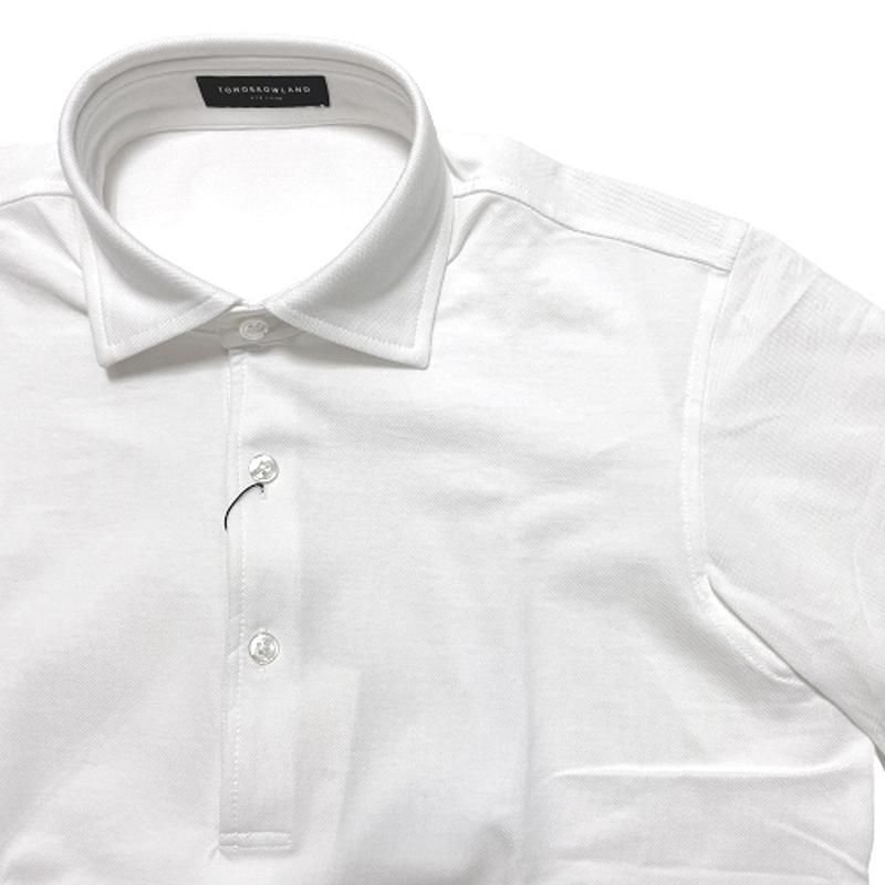 トゥモローランド　メンズポロシャツ TOMORROWLAND トゥモローランド メンズ SUPERFINE COTTON