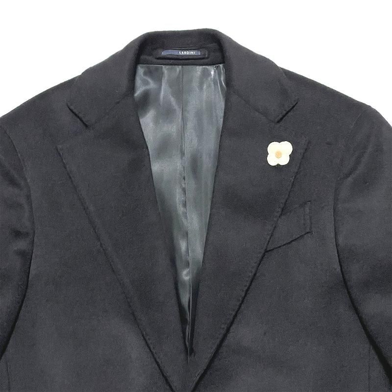 LARDINI ラルディーニ カシミヤ シングル チェスターフィールド LARDINI ラルディーニ カシミヤ シングル チェスターフィールド