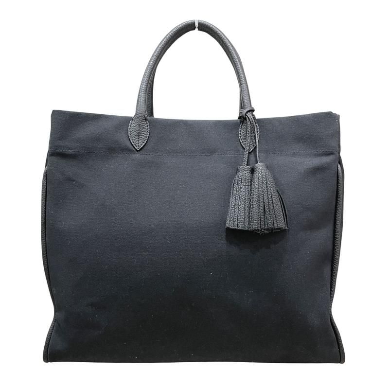 ACATE アカーテ SELATAN BLACK レザー × キャンバス トート ACATE アカーテ SELATAN BLACK レザー × キャンバス トート