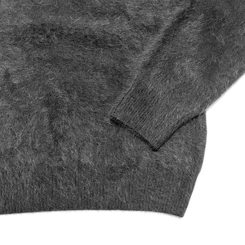 【新品、未使用】レンコントラント シャギーニット　ブルーフォックス　ニット 楽天市場】RENCONTRANT（レンコントラント）ハイゲージウールブルー