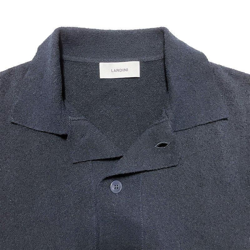 新品】ラルディーニ　LARDINI メンズ　コットン　カーディガン　50 XL LARDINI ラルディーニ メンズ コットン ナイロン ブークレ