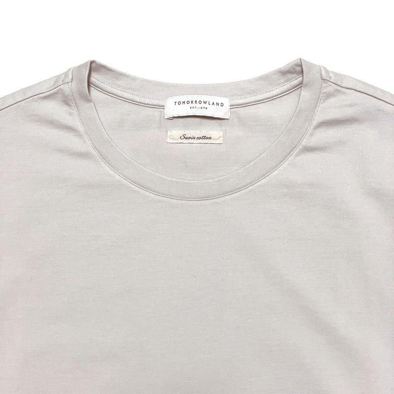 オーガニックスムース クルーネックTシャツ｜トゥモローランド