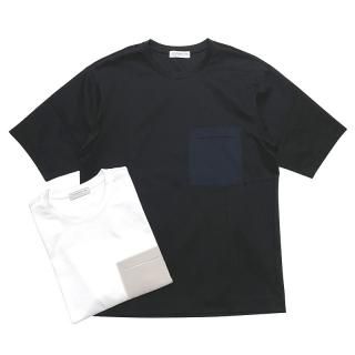 アウール（AOURE） マイクロボーダー ニットTシャツ Mサイズ TOMORROWLAND トゥモローランド メンズ マイクロボーダー ニット