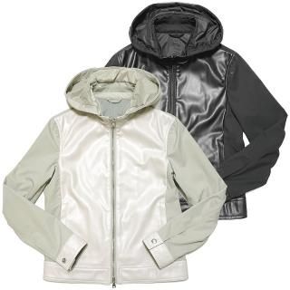 EMMETI ƥ 쥶  / JURI HOODIE  աǥ ƥå쥶 ʥ  աǥåɥ֥륾 ܥ꡼ ֥å
