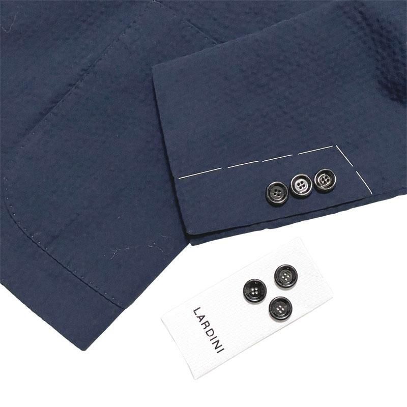 LARDINI ラルディーニ ROMA シアサッカー シングル 2Bジャケット