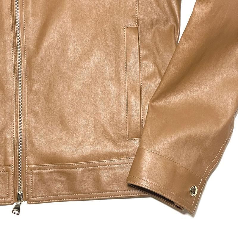 EMMETI レザージャケット　キャメル色 楽天市場】EMMETI エンメティ メンズ JACK ジャック Gジャン