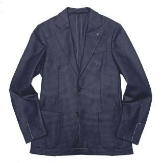 LARDINIラルディーニExclusveジレベスト・Navyネイビー3者混46 OUTLET】【SALE】LARDINIラルディーニ ジャケット NAVY | ITAL