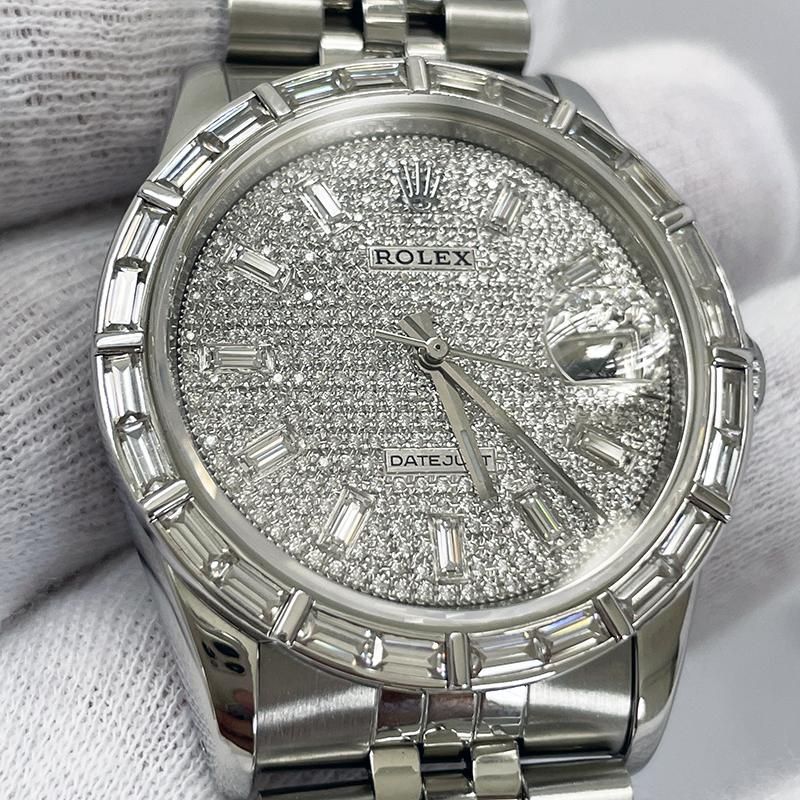 ROLEX GMTマスターII ダイヤ・サファイアベゼル 文字盤 アフター