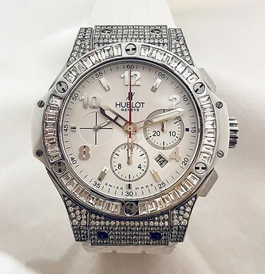 即納】HUBLOT ウブロ クビッグバン 44mm アフターバケットダイヤ