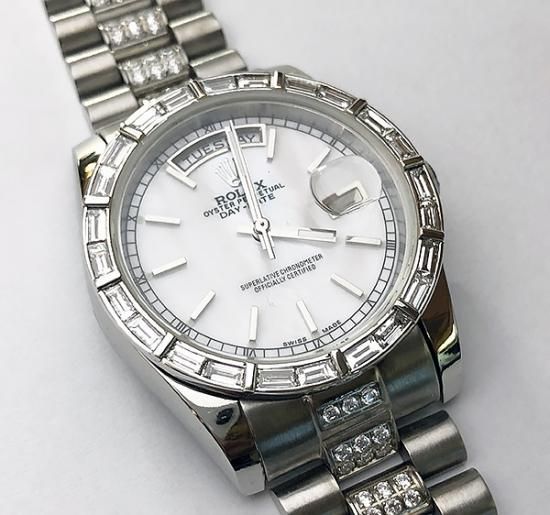 36mm用 社外品 アフターダイヤ ベゼル ゴールド×ブルー 【対応