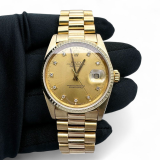 ¨Ǽ ROLEX å K18YG 16018 ǥȥ㥹36  ʻž夲Ѥ R