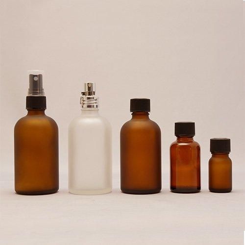 60ml フロスト加工ガラスボトル スプレー付き - inimu