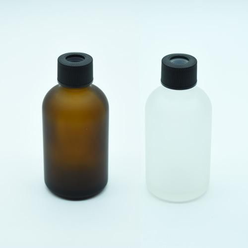 60ml フロスト加工 ガラスボトル 内蓋・穴空きキャップ付き - inimu 60ml フロスト加工 ガラスボトル 内蓋・穴空きキャップ付き - inimu