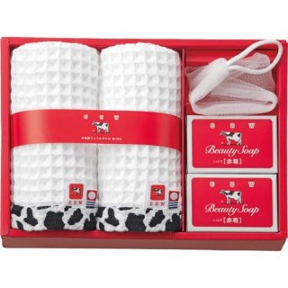牛乳石鹸 石鹸＆タオルセット(B6100605)