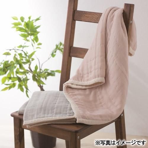最安価格 送料無料】素材の匠 ボタニカル・ダイ 8重織ガーゼひざ掛け(Z51 寝具