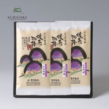 極上煎茶「八女津媛」3本箱入り（100g×3本）