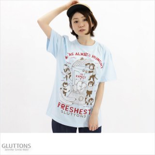 【Gluttons】WE'RE HUNGRY  ミックスジュース！！BIGTシャツ