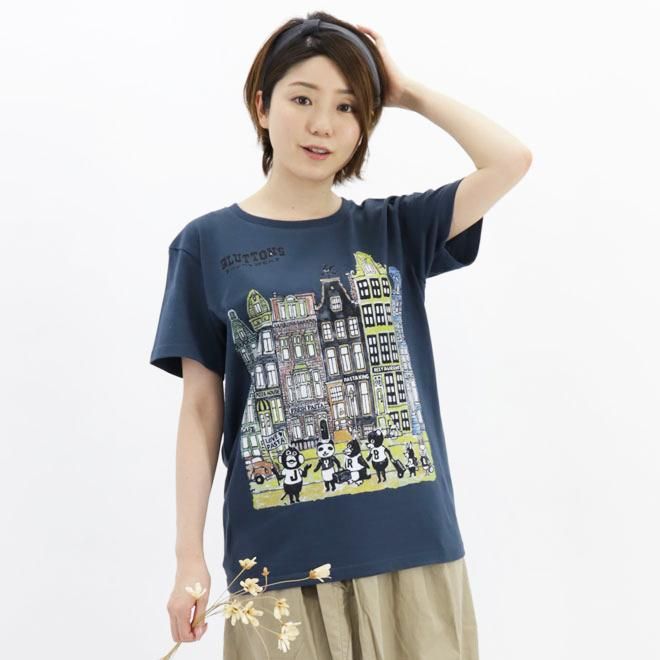 JEAN'SPAULGAULTIERグラフィックパワーネットTシャツイタリア製