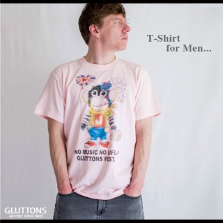 【Gluttons】NO MUSIC☆NO LIFE♪ジェニファーメンズTシャツ☆