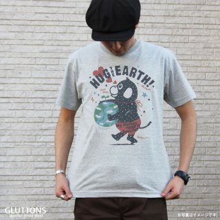 【Gluttons】地球をハグ☆ジェニファーメンズTシャツ