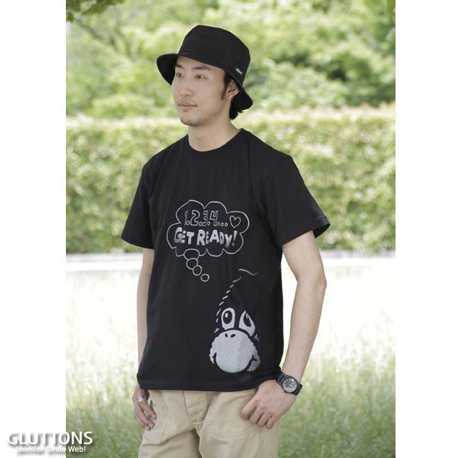 Gluttons】ジェニファーのJーPOP♪ メンズTシャツ - 心を癒してくれるT