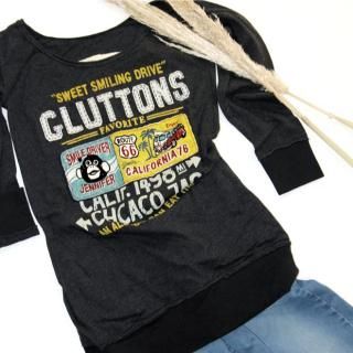 GluttonsGLUTTONS  DRIVE GO!GO ! LONG - T