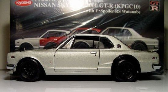 在庫 京商 1/18 ニッサン スカイライン 2000 ＧＴ-Ｒ 1972 ケンメリ