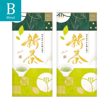 【送料無料】静岡新茶｜80g平袋×2袋（箱入）