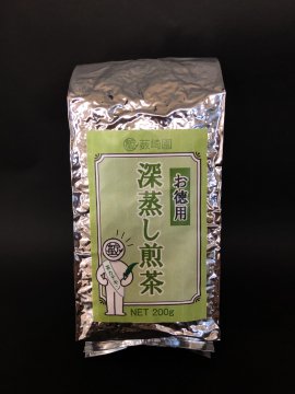 【ニッポン応援価格】超!お徳用深蒸し煎茶200g