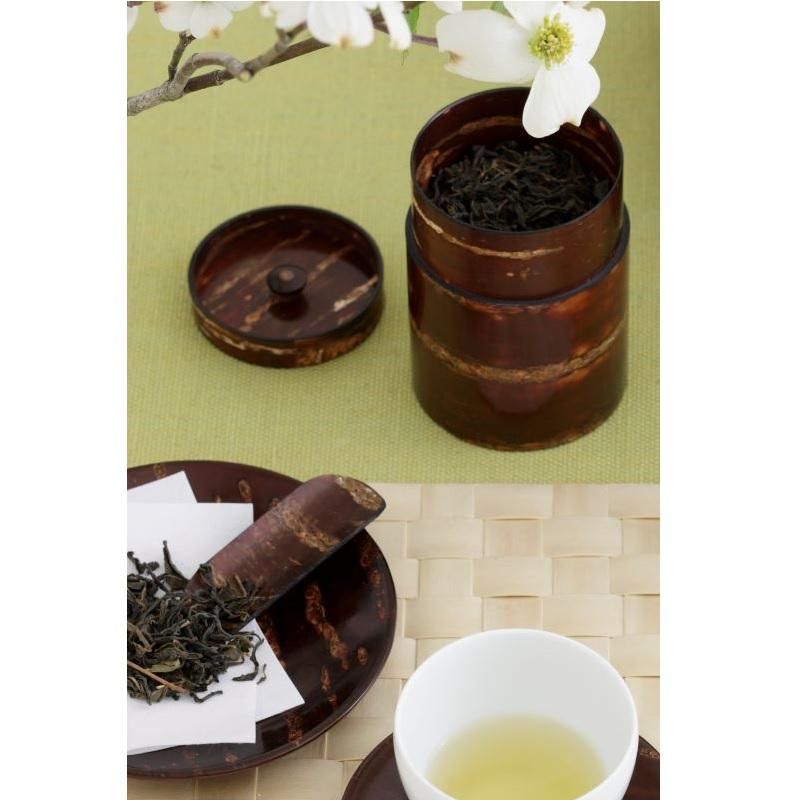 総皮茶筒(平)無地皮 - 藤木伝四郎商店 オンラインストア|角館 総皮茶筒(平)無地皮 - 藤木伝四郎商店 オンラインストア|角館
