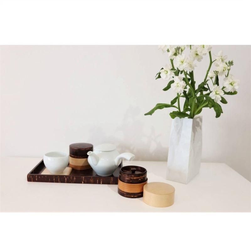 輪筒3色 茶筒 さくら - 藤木伝四郎商店 オンラインストア|角館 輪筒3色 茶筒 さくら - 藤木伝四郎商店 オンラインストア|角館
