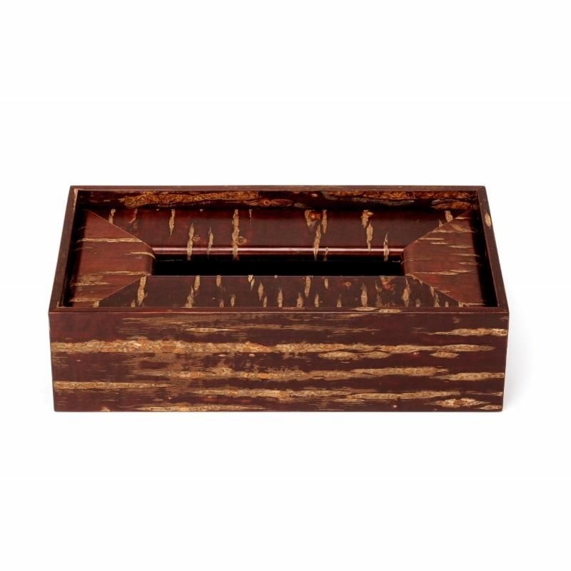 素箱 ティッシュケース 無地皮 - 藤木伝四郎商店 オンラインストア