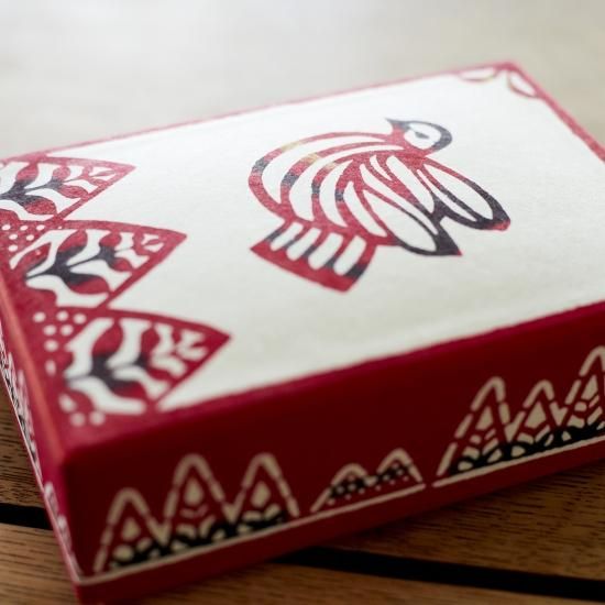 はがき箱 木鳥（桂樹舎・八尾和紙） - お食事と日用品 四歩 オンライン