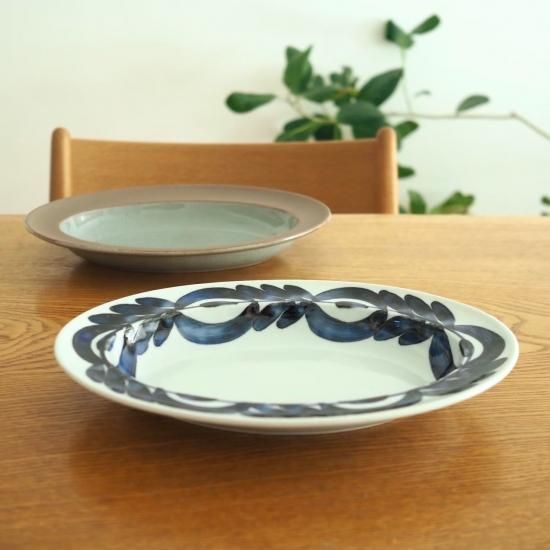 石木文 フラワーバード オーバル 皿 【公式通販】