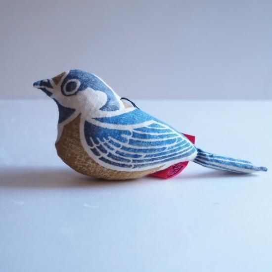 木版手染ぬいぐるみ 野鳥 - お食事と日用品 四歩 オンラインショップ