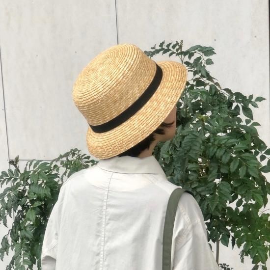 CLASKAの麦わら帽子（大人用） ブリム - お食事と日用品 四歩